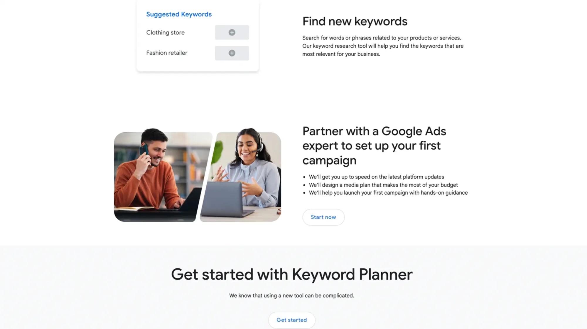 Google Keyword Planner
